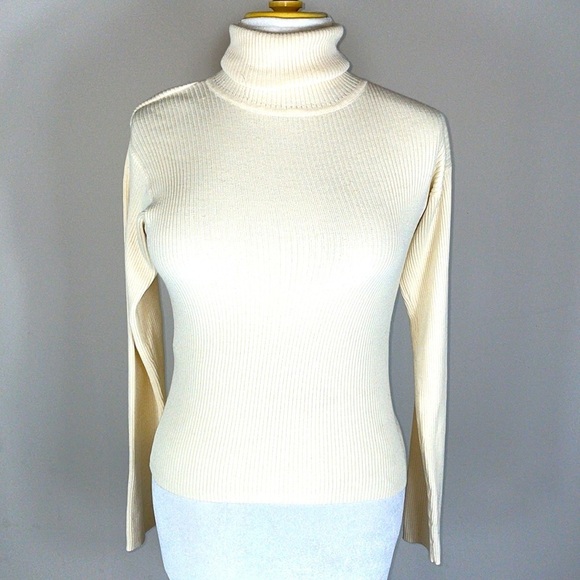 Ivy Collectibles turtleneck ribbed sweater - Picture 1 of 6